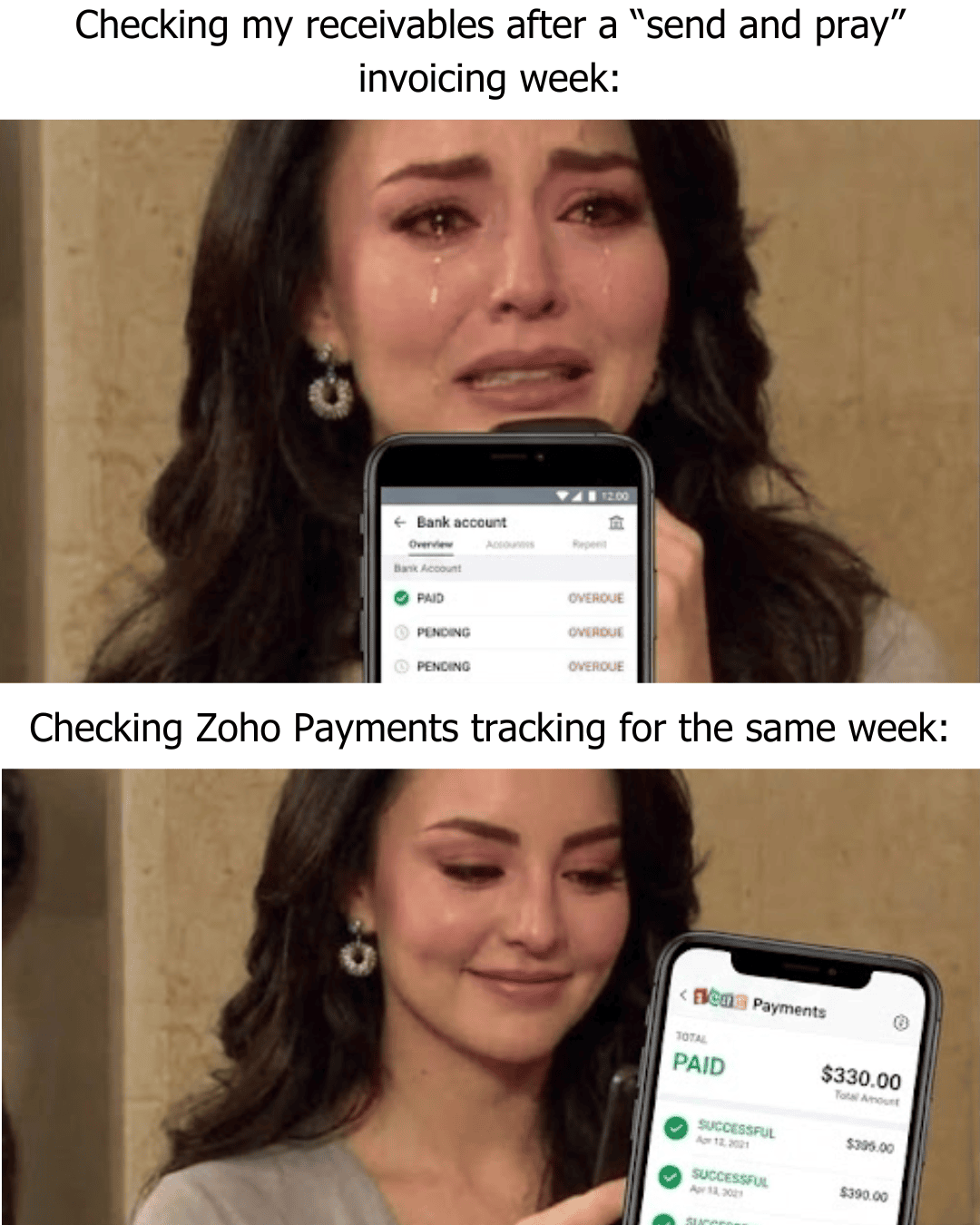 Zoho Payments: Payment Links, Checkout, and Payment Tracking
